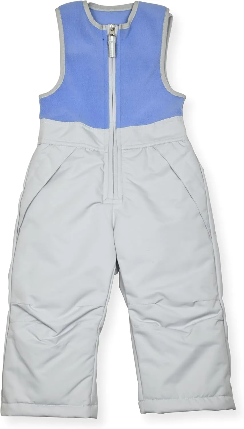 Arctic Quest baby-girls Bib Snow Pants and Ski Jacket Water-resistant Snowsuit for Kids Winter Jacket for Girls Hooded