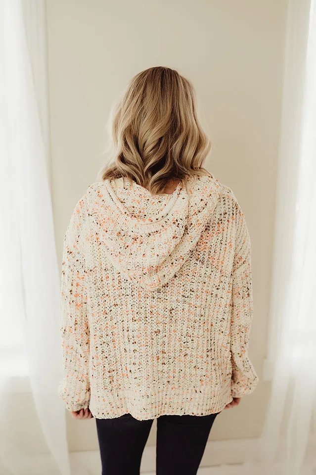 Hooded Zip Sweater