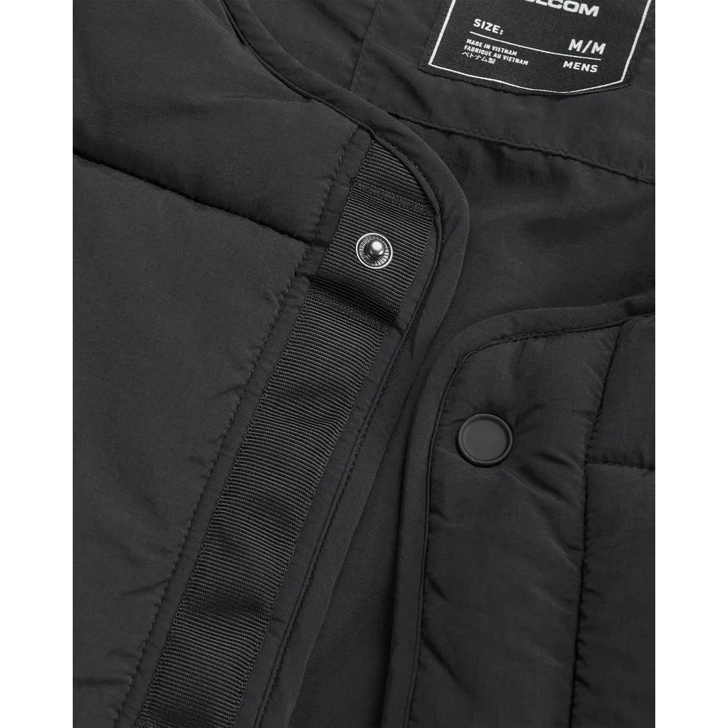LAYERED UP VEST BLACK