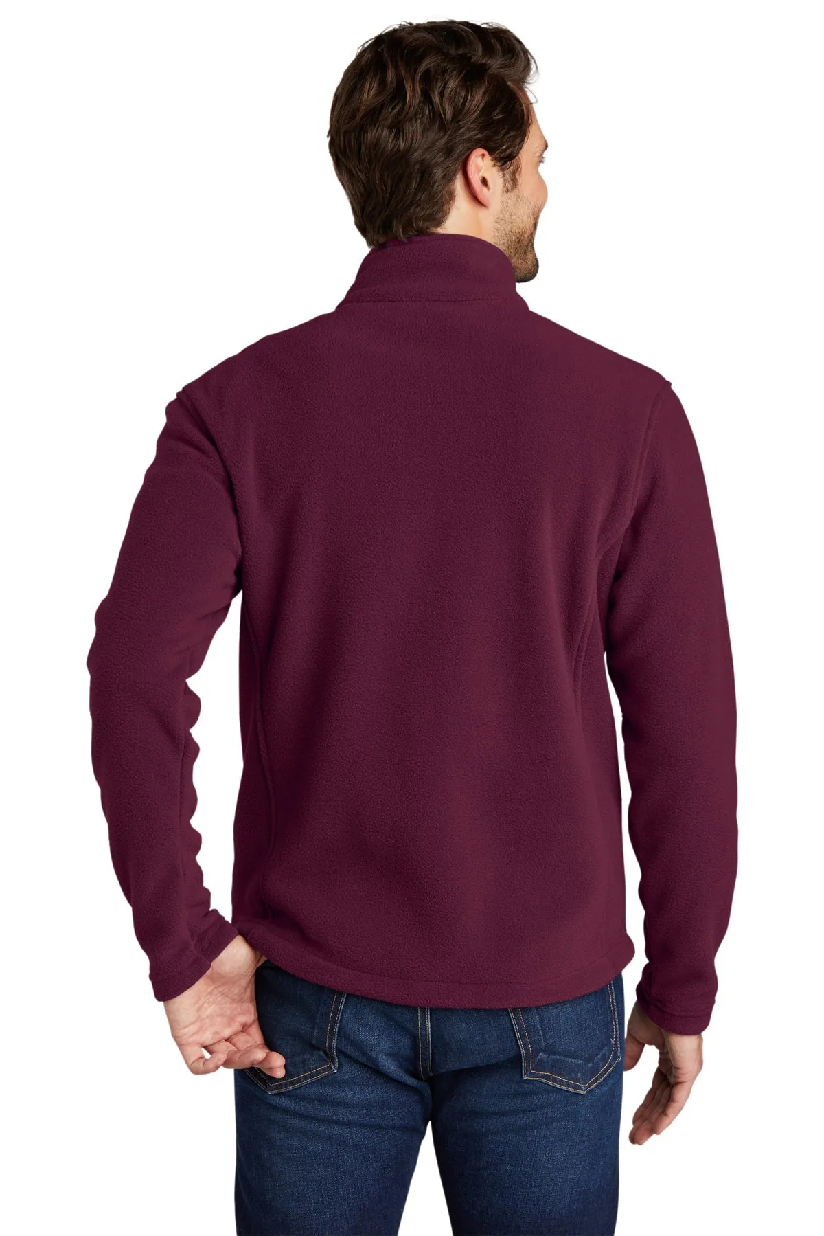 Port Authority Value Fleece Customized Jackets, Maroon