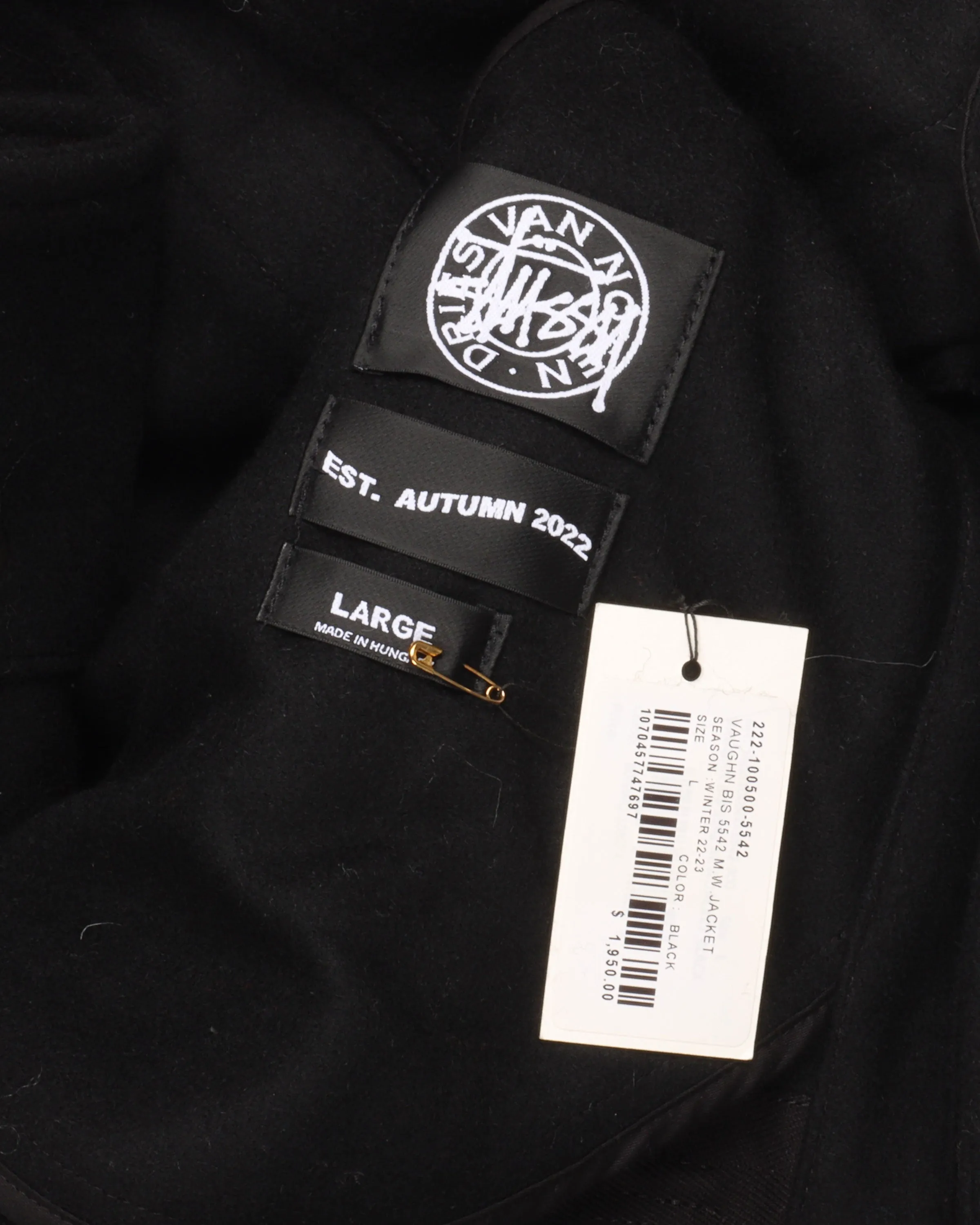 Stussy Wool Blend Military Parka