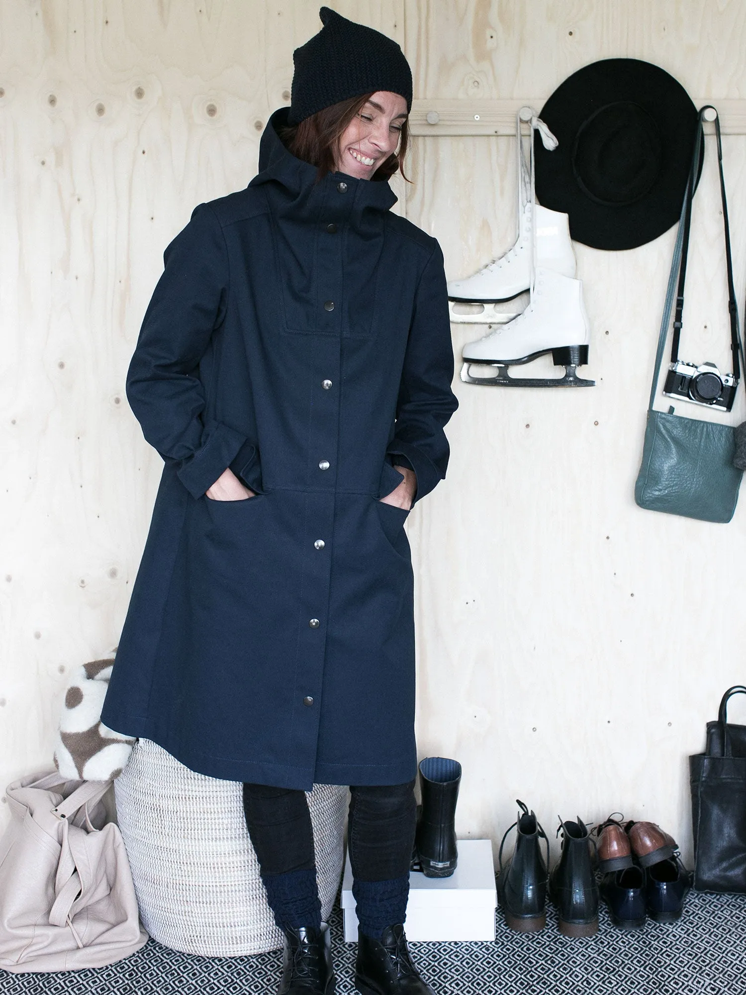 THE ASSEMBLY LINE • Hoodie Parka Sewing Pattern
