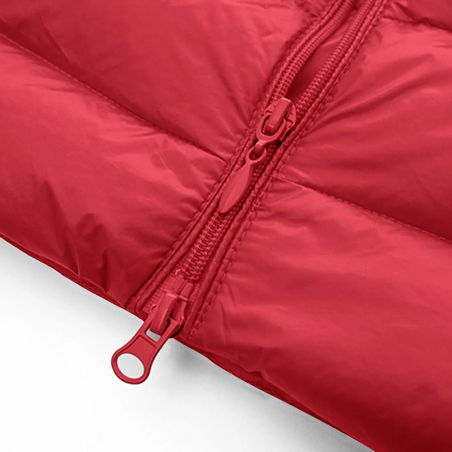 Womens Packable Puffer Jacket Winter Warm Lightweight Down Coat Zip Up Windproof Oversized Long Outerwear with Hood