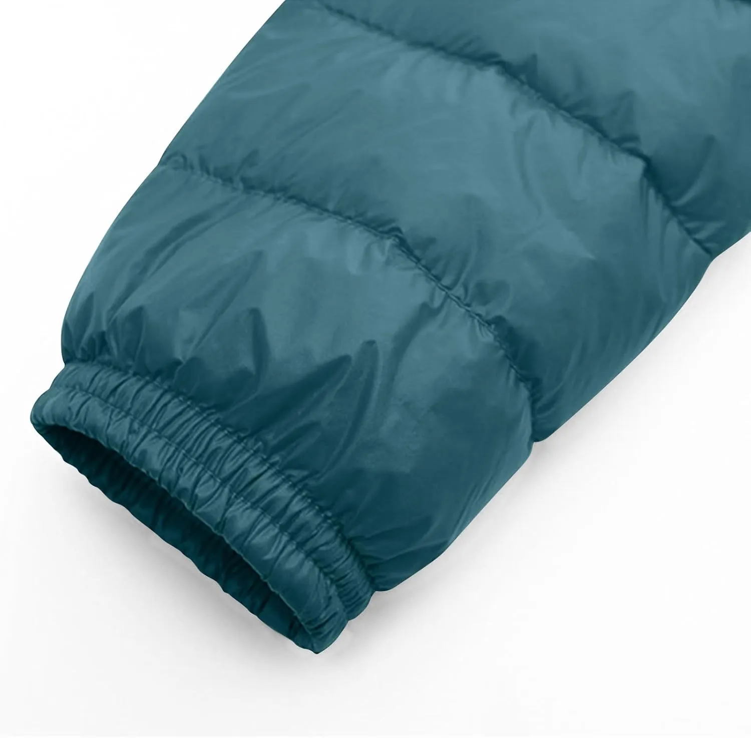 Womens Packable Puffer Jacket Winter Warm Lightweight Down Coat Zip Up Windproof Oversized Long Outerwear With Hood